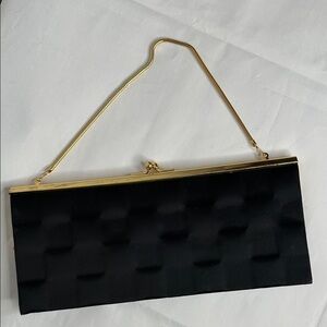 Elegant Valerie Stevens  Black Clutch Bag